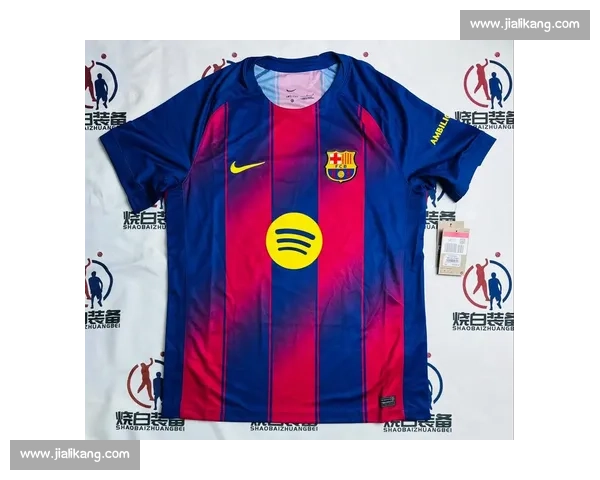 巴萨下赛季二客球衣谍照曝光：橙蓝风暴诠释复古与革新